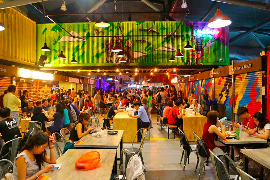 Restaurantes y mercados